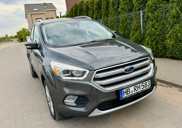 Ford Escape cena 63900 przebieg: 142350, rok produkcji 2017 z Mońki małe 137